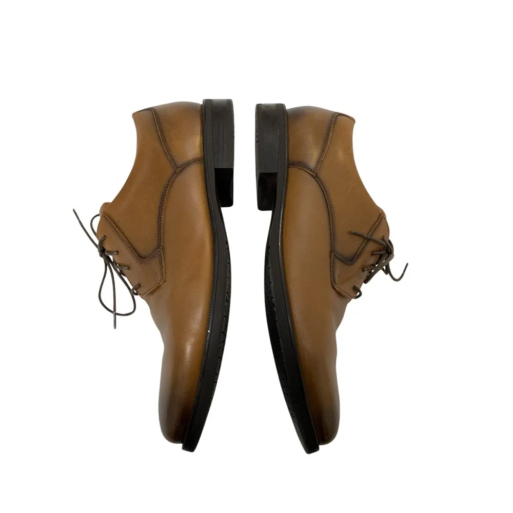 Cole‎ Haan Grand 360 Brown Leather Oxford Shoes Mens 13M Dress Casual